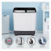 Washing Machine: Haier 8.5 Kg 5 Star Voltex Pulsator Semi-Automatic Top Load Washing Machine (HTW85-178BK, 2023 Model, Black)
